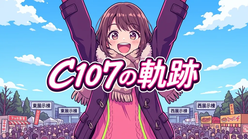 コミックマーケット107（C107）来場者30万人の軌跡