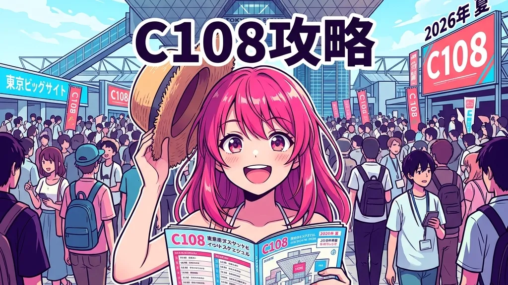 コミケ108の日程・チケット情報完全攻略