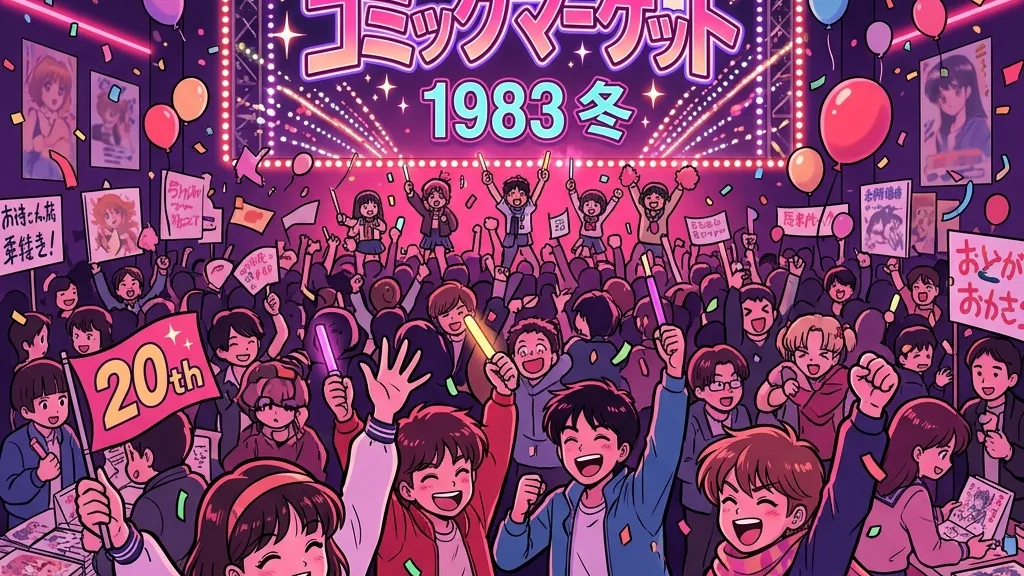 コミックマーケット20（C20）の軌跡と歴史