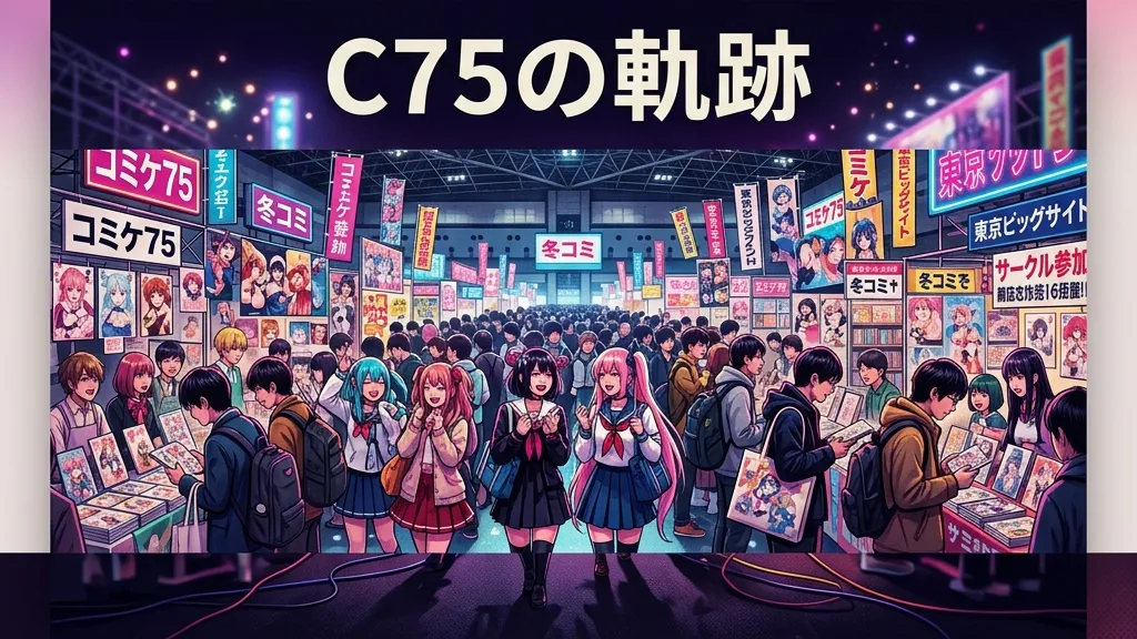 コミックマーケット75（C75）の軌跡と歴史