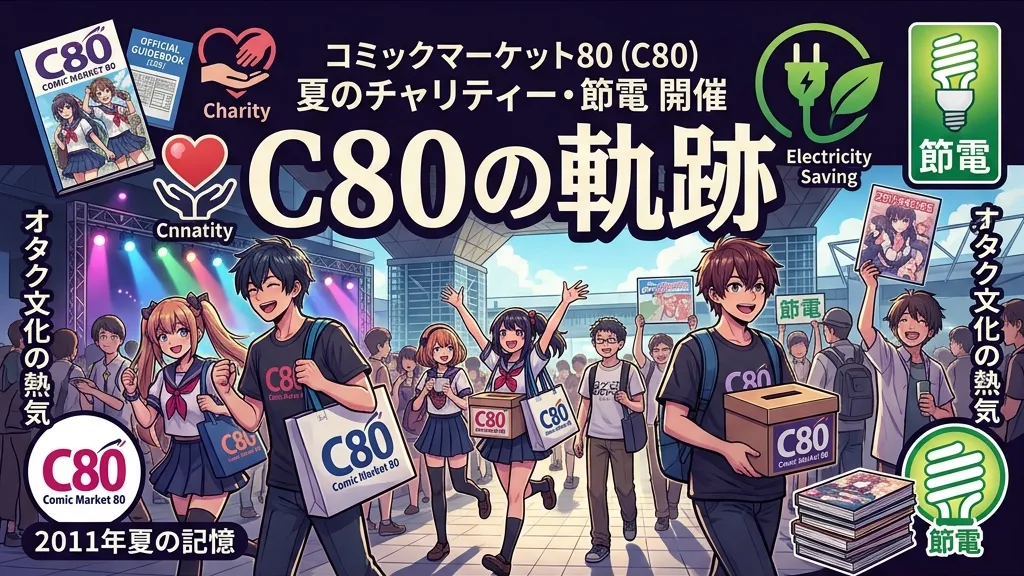 コミックマーケット80（C80）の軌跡と歴史