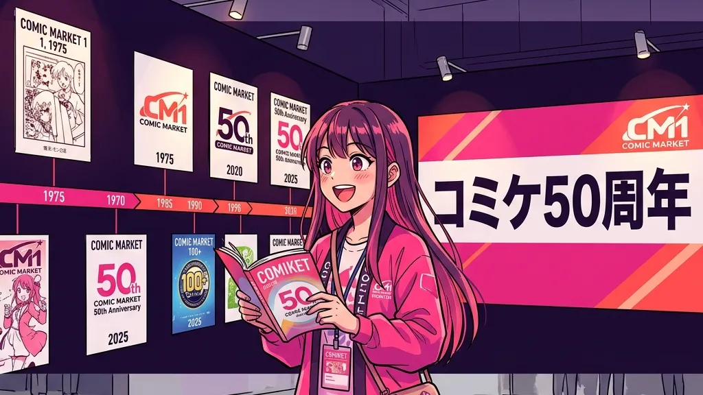 コミケ50周年展明治大学攻略ガイド